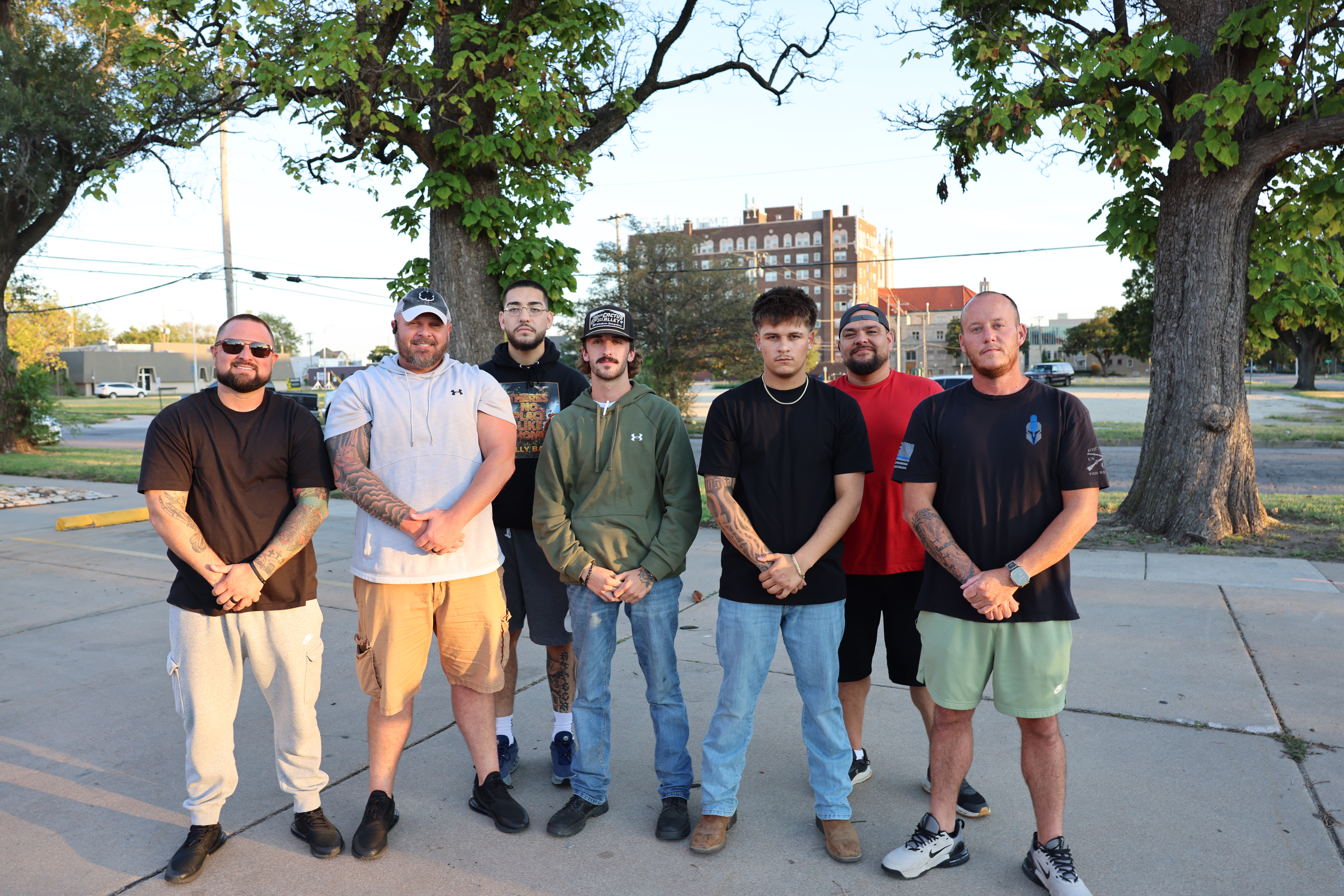 The Where’s Waldo Fugitive Recovery team standing together outdoors